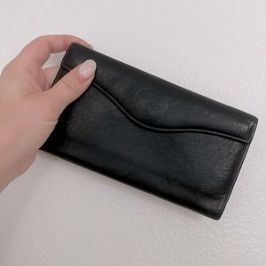 Buxton black cowhide wallet